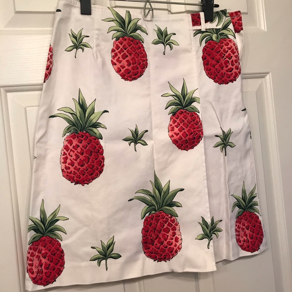 Talbots Pineapple skirt